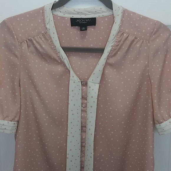 Jason Wu for Target‎ Polka Dot Chiffon Top - Picture 4 of 14